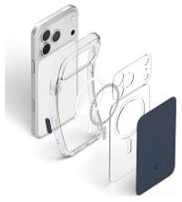 Magsafe Калъф за iPhone 18 Pro Max/ 17 Pro Max, Spigen Ultra Hybrid T Mag Fit Case, Син - 3 Magsafe Калъф за iPhone 18 Pro Max/ 17 Pro Max, Spigen Ultra Hybrid T Mag Fit Case, Син - 3