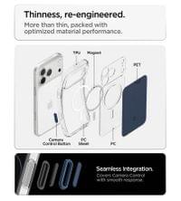Magsafe Калъф за iPhone 18 Pro Max/ 17 Pro Max, Spigen Ultra Hybrid T Mag Fit Case, Син - 8 Magsafe Калъф за iPhone 18 Pro Max/ 17 Pro Max, Spigen Ultra Hybrid T Mag Fit Case, Син - 8