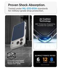 Magsafe Калъф за iPhone 18 Pro Max/ 17 Pro Max, Spigen Ultra Hybrid T Mag Fit Case, Син - 10 Magsafe Калъф за iPhone 18 Pro Max/ 17 Pro Max, Spigen Ultra Hybrid T Mag Fit Case, Син - 10