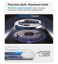 Magsafe Калъф за iPhone 18 Pro Max/ 17 Pro Max, Spigen Ultra Hybrid T Mag Fit Case, Син - 11 Magsafe Калъф за iPhone 18 Pro Max/ 17 Pro Max, Spigen Ultra Hybrid T Mag Fit Case, Син - 11