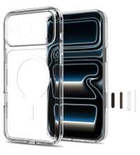 Magsafe Калъф за iPhone 18 Pro/ 17 Pro, Tech-Protect Flexair Hybrid Clear CC Case, Прозрачен - 2