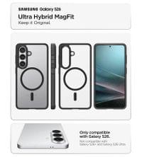 Magsafe Калъф за Samsung S26 Plus, Spigen Ultra Hybrid Case, Черен - 6