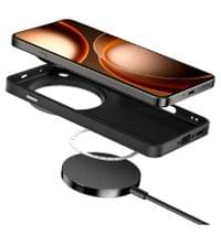 Magsafe Калъф за Oppo Find X9 Ultra, GKK Carbon Desigh Case, Черен - 6 Magsafe Калъф за Oppo Find X9 Ultra, GKK Carbon Desigh Case, Черен - 6
