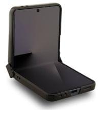 MagSafe Калъф за Samsung Z Flip 7, Guess Leather 4G Classic Case, Розов - 5