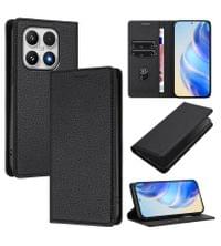 Кожен Калъф с Джобове за Xiaomi 17, Rfid Wallet Case, Черен - 8