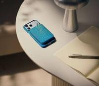 Magsafe Външна Батерия, Pitaka Aramid Magnetic 10000mAh Qi2 Lucid Blue, Син - 6 Magsafe Външна Батерия, Pitaka Aramid Magnetic 10000mAh Qi2 Lucid Blue, Син - 6
