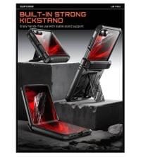 Противоударен Калъф за Samsung Z Flip 8, Supcase Unicorn Beetle Pro Case, Черен - 4