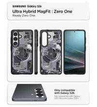 Magsafe Калъф за Samsung S26, Spigen Zero One Ultra Hybrid Case, Черен - 6