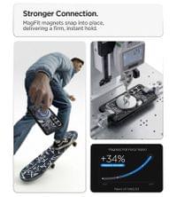 Magsafe Калъф за Samsung S26, Spigen Zero One Ultra Hybrid Case, Черен - 8