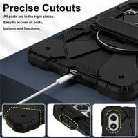 Калъф с Дръжка за Xiaomi Redmi Pad 2 Pro 12.1&amp;quot;, KickStand Rugged Case, Черен - 3