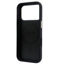 Magsafe Калъф за iPhone 18 Pro/ iPhone 17 Pro, Guess Leather Perforated 4G Mag Case Burgundy, Бордо - 5 Magsafe Калъф за iPhone 18 Pro/ iPhone 17 Pro, Guess Leather Perforated 4G Mag Case Burgundy, Бордо - 5