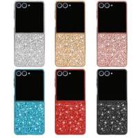 Калъф с Блестяща Декорация за Samsung Z Flip 7, Glitter Case, Черен - 6