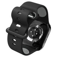 Силиконова Каишка за Apple Watch 42/ 41/ 40mm, Spigen Nano Pop Band, Черен - 2 Силиконова Каишка за Apple Watch 42/ 41/ 40mm, Spigen Nano Pop Band, Черен - 2