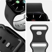Силиконова Каишка за Apple Watch 42/ 41/ 40mm, Spigen Nano Pop Band, Черен - 5 Силиконова Каишка за Apple Watch 42/ 41/ 40mm, Spigen Nano Pop Band, Черен - 5