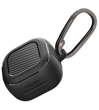 Противоударен Калъф за Слушалки Samsung Buds 4 Pro/ 4, Spigen Rugged Armor Case, Черен - 2