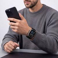 Текстилна Каишка за Apple Watch 44/ 45/ 46/ 49mm, Tech-Protect Nylon Sport Band, Черен - 3 Текстилна Каишка за Apple Watch 44/ 45/ 46/ 49mm, Tech-Protect Nylon Sport Band, Черен - 3