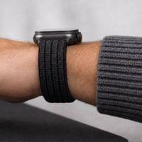 Текстилна Каишка за Apple Watch 44/ 45/ 46/ 49mm, Tech-Protect Nylon Sport Band, Черен - 6 Текстилна Каишка за Apple Watch 44/ 45/ 46/ 49mm, Tech-Protect Nylon Sport Band, Черен - 6