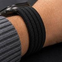 Текстилна Каишка за Apple Watch 44/ 45/ 46/ 49mm, Tech-Protect Nylon Sport Band, Черен - 7 Текстилна Каишка за Apple Watch 44/ 45/ 46/ 49mm, Tech-Protect Nylon Sport Band, Черен - 7