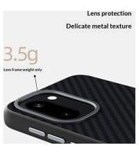 Magsafe Калъф за OnePlus 15R, Carbon Desigh Case, Черен - 3 Magsafe Калъф за OnePlus 15R, Carbon Desigh Case, Черен - 3