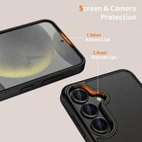 Матов Калъф за Samsung A57, Tech-Protect MagMat Case, Черен - 3