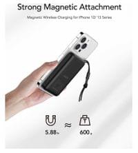 MaSafe Външна батерия, Veger Magon-Stand 10000mAh 22.5W, Черен - 5 MaSafe Външна батерия, Veger Magon-Stand 10000mAh 22.5W, Черен - 5