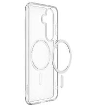 Magsafe Калъф за Samsung S26 FE, Spigen Ultra Hybrid Mag Fit Case Clear/White, Прозрачен - 6 Magsafe Калъф за Samsung S26 FE, Spigen Ultra Hybrid Mag Fit Case Clear/White, Прозрачен - 6