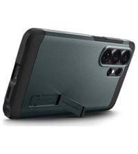 Magsafe Противоударен Калъф за Samsung S26 Ultra, Spigen Tough Armor Case, Зелен - 6