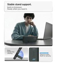 Magsafe Противоударен Калъф за Samsung S26 Ultra, Spigen Tough Armor Case, Зелен - 9