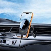 MagSafe Зарядно за Кола, Tech-Protect Magnetic Car Charger 25W Qi2.2, Черен - 9 MagSafe Зарядно за Кола, Tech-Protect Magnetic Car Charger 25W Qi2.2, Черен - 9