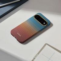 Magsafe Калъф за Google Pixel 11, Pitaka Edge Case Sunset2.0 California Dream01, Кафяв - 5 Magsafe Калъф за Google Pixel 11, Pitaka Edge Case Sunset2.0 California Dream01, Кафяв - 5