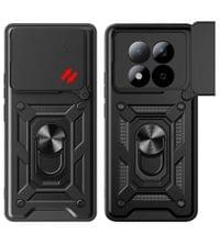 Калъф с Предпазител за Камера и Стойка за Xiaomi Redmi Note 15 Pro Plus 5G, Tech-Protect CamShield Pro Case, Черен - 2