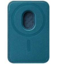 Magsafe Карбонов Калъф за Карти, Pitaka Magnetic Woven Wallet Moonrise, Син - 2