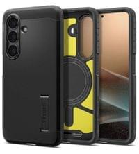 Magsafe Противоударен Калъф за Samsung S26 Plus, Spigen Tough Armor Case, Черен - 1