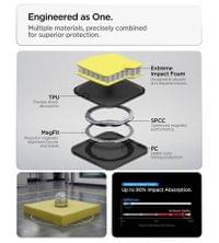 Magsafe Противоударен Калъф за Samsung S26 Plus, Spigen Tough Armor Case, Черен - 11