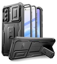 Калъф 360 за Samsung A57, Tech-Protect Kevlar Cam+ 2-Set Case, Черен - 1
