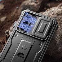 Калъф 360 за Samsung A57, Tech-Protect Kevlar Cam+ 2-Set Case, Черен - 2