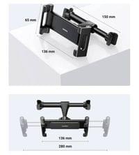 Стойка за Таблет за Облегалката на Кола, Ugreen Car Headrest Mount L160, Черен - 5 Стойка за Таблет за Облегалката на Кола, Ugreen Car Headrest Mount L160, Черен - 5