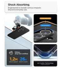 Magsafe Калъф за Samsung S26, Spigen Liquid Air Mag Fit Matte Black Case, Черен - 7