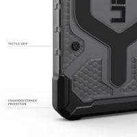 Magsafe Противоударен Калъф за Samsung S26, UAG Pathfinder Clear Case Ash/Black, Черен - 7