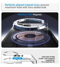 Magsafe Калъф за iPhone 18 Pro Max/ 17 Pro Max, Spigen Ultra Hybrid Optik S Mag Fit Case Clear/Silver, Прозрачен - 7 Magsafe Калъф за iPhone 18 Pro Max/ 17 Pro Max, Spigen Ultra Hybrid Optik S Mag Fit Case Clear/Silver, Прозрачен - 7