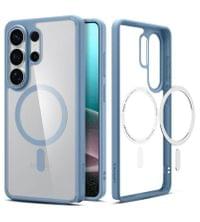 Magsafe Калъф за Samsung S26 Ultra, Spigen Ultra Hybrid Case, Син - 2