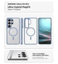 Magsafe Калъф за Samsung S26 Ultra, Spigen Ultra Hybrid Case, Син - 6 Magsafe Калъф за Samsung S26 Ultra, Spigen Ultra Hybrid Case, Син - 6