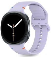 Силиконова Каишка за Samsung Watch 8/ 8 Classic 40/ 44/ 46mm, Tech-Protect Silicone Band, Лилав - 1