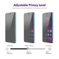 Затъмняващ Протектор за Huawei Pura 80, Privacy Anti-Spy Glass, Черен - 2