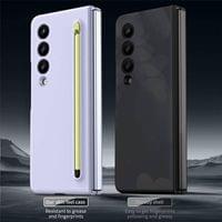 Калъф за Samsung Z Fold 3, GKK Stylus Hard Case, Лилав - 6 Калъф за Samsung Z Fold 3, GKK Stylus Hard Case, Лилав - 6