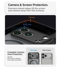 Magsafe Калъф за iPhone 18 Pro Max/ 17 Pro Max, Spigen Ultra Hybrid Frost Mag Fit Case, Черен - 2 Magsafe Калъф за iPhone 18 Pro Max/ 17 Pro Max, Spigen Ultra Hybrid Frost Mag Fit Case, Черен - 2
