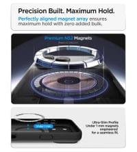 Magsafe Калъф за iPhone 18 Pro Max/ 17 Pro Max, Spigen Ultra Hybrid Frost Mag Fit Case, Черен - 11 Magsafe Калъф за iPhone 18 Pro Max/ 17 Pro Max, Spigen Ultra Hybrid Frost Mag Fit Case, Черен - 11