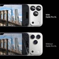 Протектор за Камерата на iPhone 17 Pro, Spigen EZ Fit Optik Pro XL Glass tR, Сребрист - 5