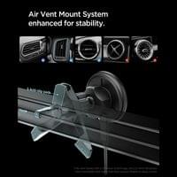 MagSafe Зарядно за Кола, Spigen EV15MAQ Wireless Car Charger Essential 15w, Черен - 9