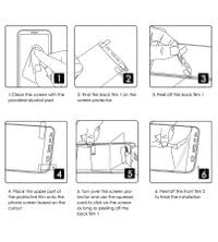 Протектор за Samsung Z Flip 7 FE/ Z Flip 6, TPU Film Set Glass, Прозрачен - 7